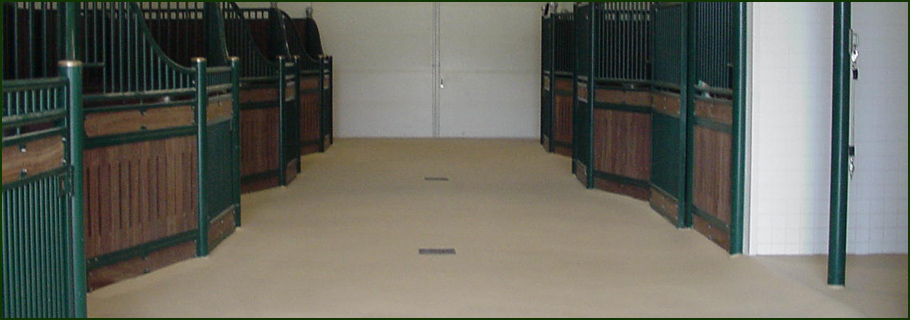 horse barn flooring